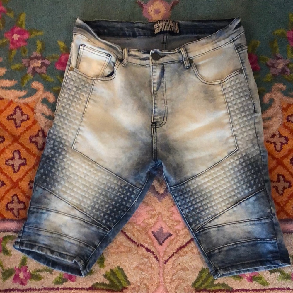 Demolition Men’s Moto Jean shorts
